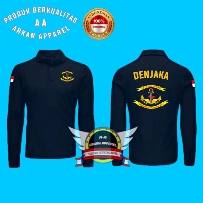KAOS KERAH DENJAKA KAOS POLO SHIRT DENJAKA