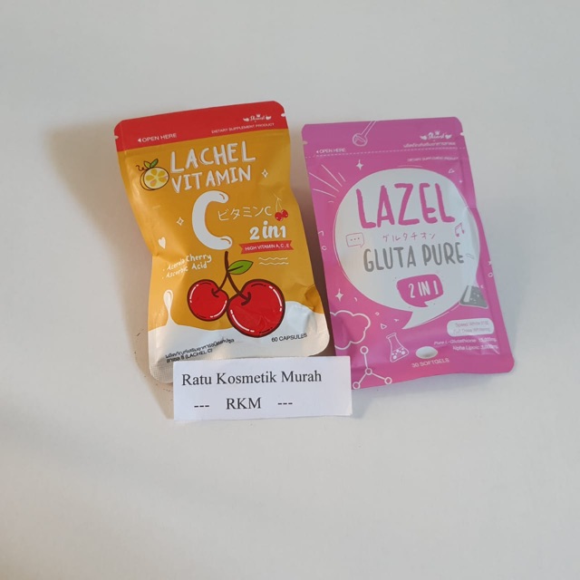 ( Ready ) Paket Lazel Pure + Lachel Vitamin C