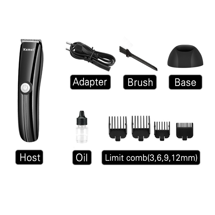 Alat Cukur Rambut Kemei Km 036 Shaver Hair and Clipper Charger Cukuran Cas