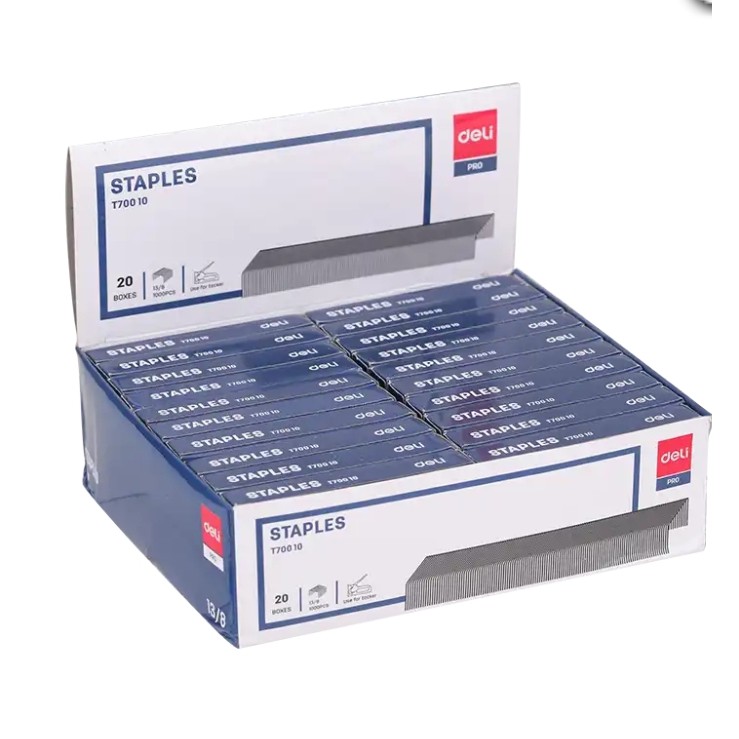 Isi Staples Tembak-Guntacker Staples 13/8 Deli ET70010