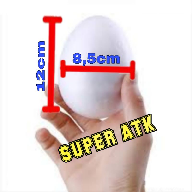 

TELUR GABUS / TELUR STEROFOAM (UKURAN JUMBO)