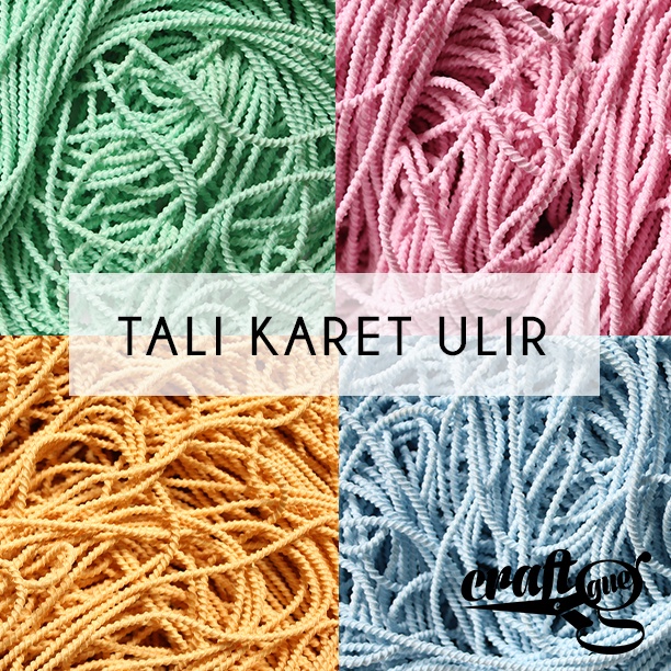 Tali Karet Ulir (Meter-an)