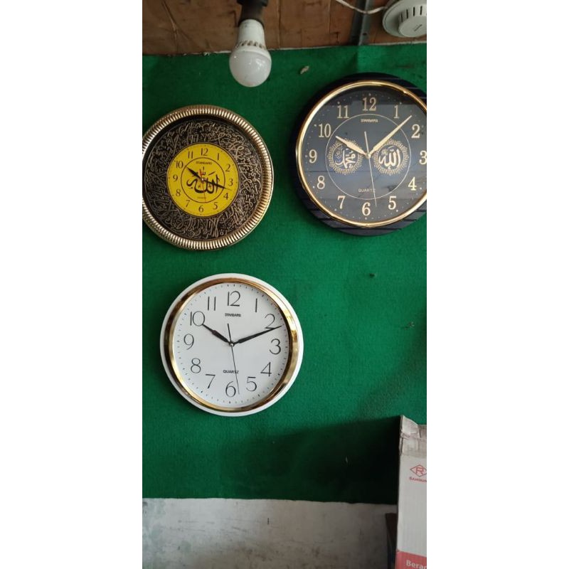 Jam Dinding ALLAH MUHAMMAD merk Standart