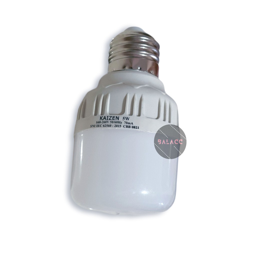 Lampu LED Bulb 5 Watt Kaizen Cahaya Putih