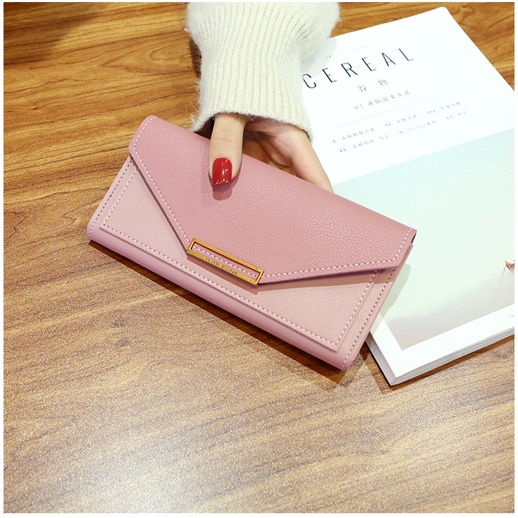 Khatin Dompet Panjang Premium Pria dan Wanita Import / Premium wallet / FEVER &amp; LOVE - 369