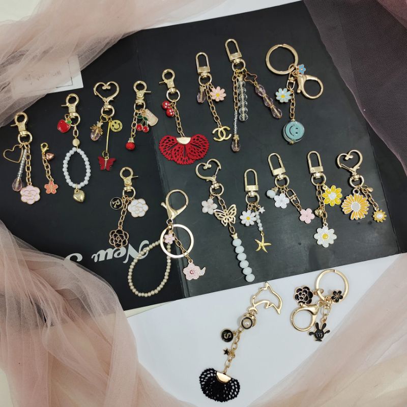 Bag Charm , Keychains Impor , Gantungan Tas / Gantungan Hp , Aksesoris Hp , Aksesoris Tas