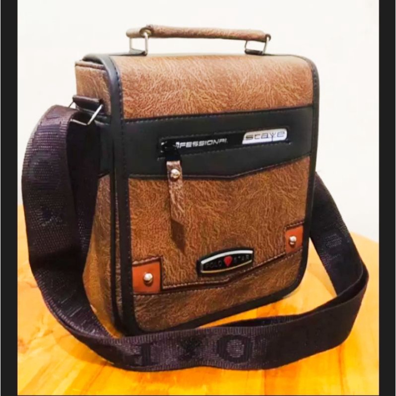 tas selempang messenger kulit polo am star