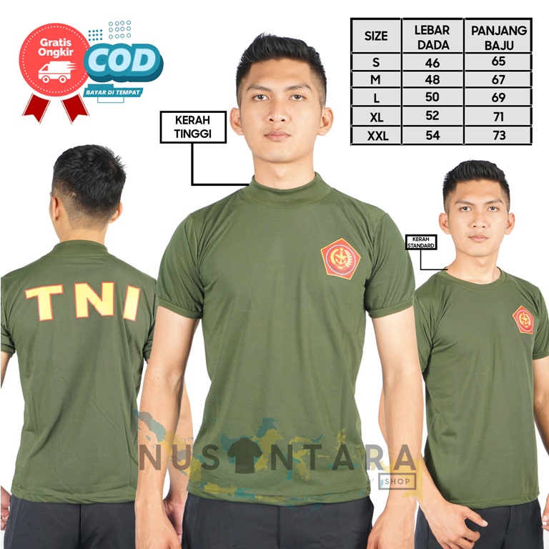 Kaos TNI Tentara Nasional Indonesia TRI DHARMA EKA KARMA Seragam Tni Angkatan Darat Angkatam Udara Angkatan Laut