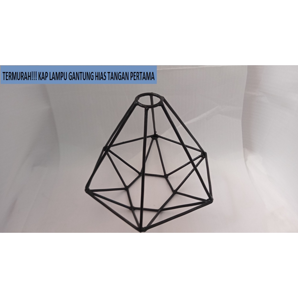 KAP LAMPU GANTUNG BESI