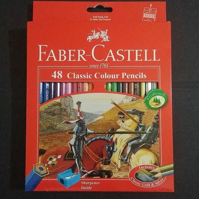

pensil warna faber castell isi 48 pcs READY STOK