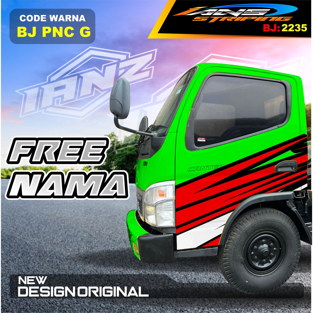 STIKER VARIASI PINTU TRUK FUSO RAGASA / DECAL PINTU DUMTRUK  / STIKER MOBIL TRUK / STIKER PINTU TRUK KEREN