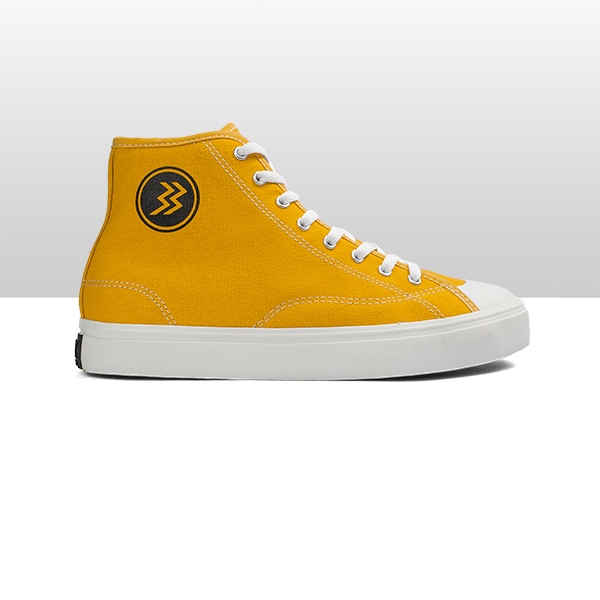 Geoff Max Official - Timeless Hi Yellow White | Sepatu Pria | Sepatu Wanita | Sepatu Unisex