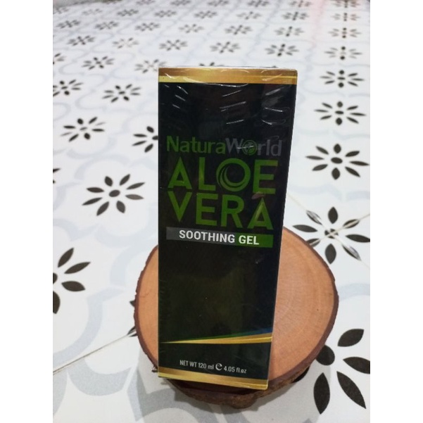 NATURA WORLD NATURA ALOE VERA 120ML  ASLI 100% (MEMBER RESMI)