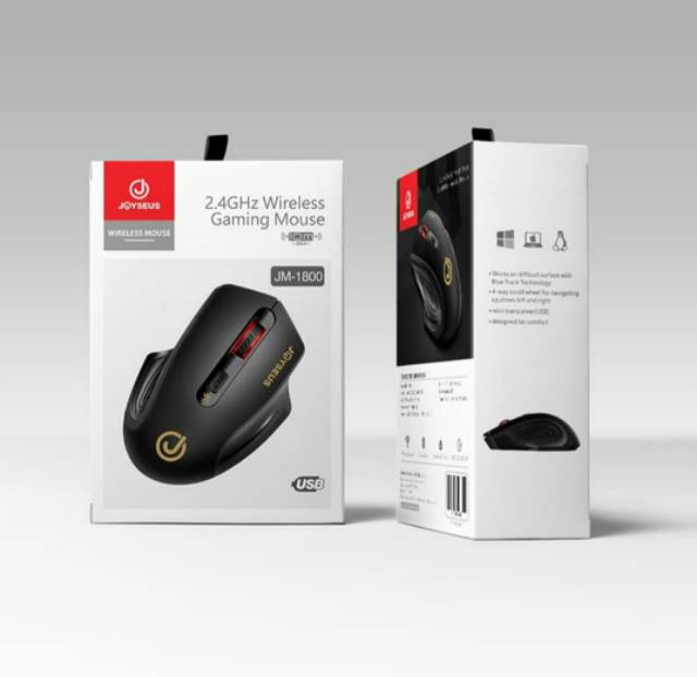 Joyseus Wireless Gaming Mouse 2.4Ghz - JM1800