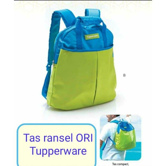 Tas ransel ORI Tupperware katalog 150k