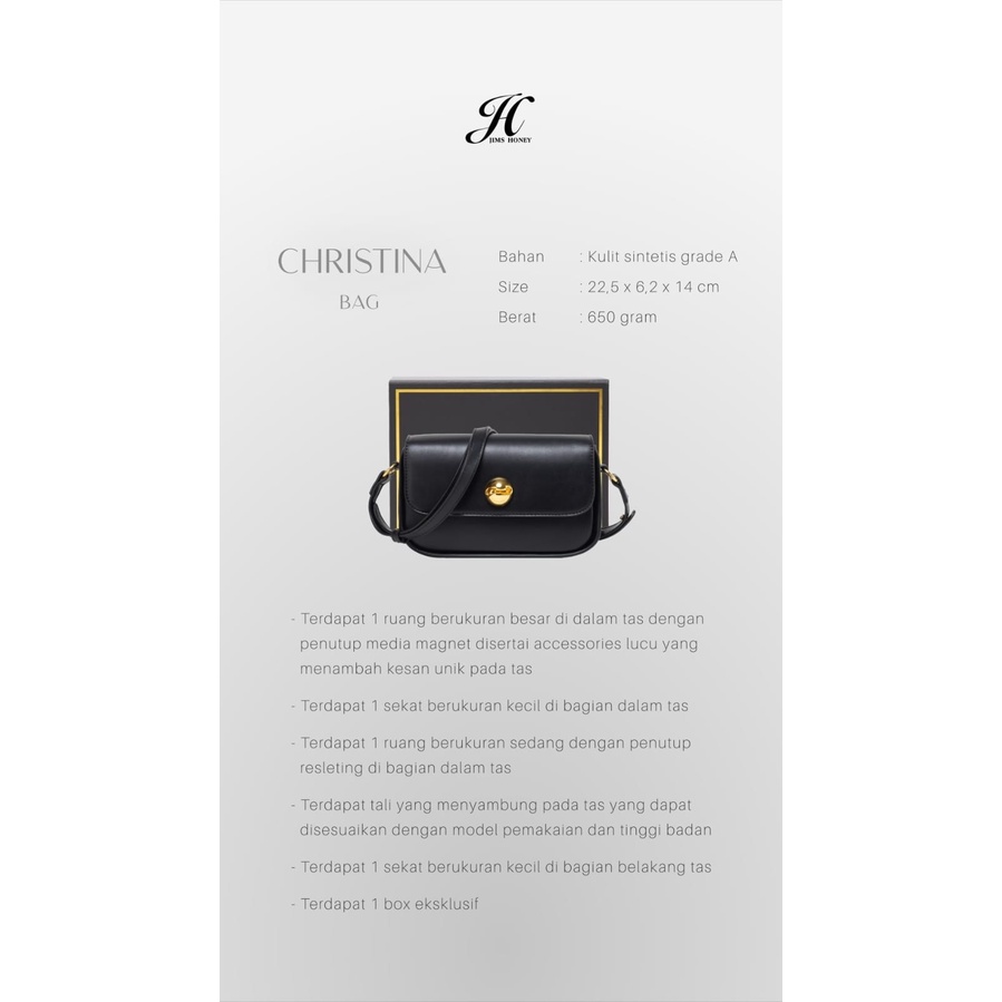 JIMS HONEY TAS WANITA CHRISTINA BAG