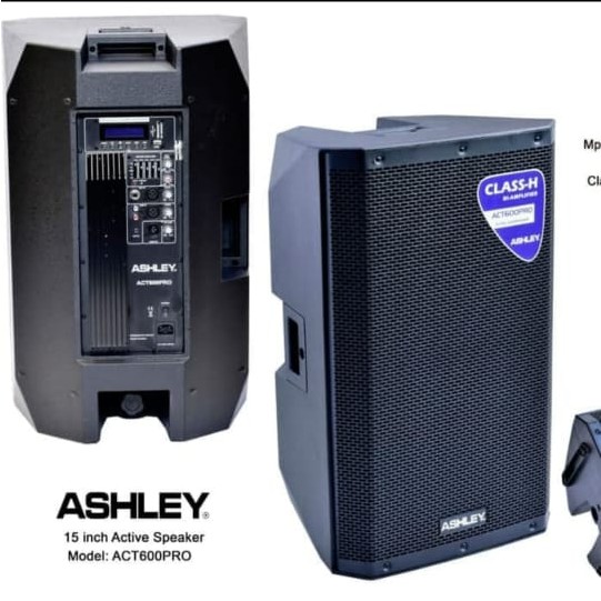 Speaker Active Ashley 15 Inch ACT600 Pro Satu 1 unit
