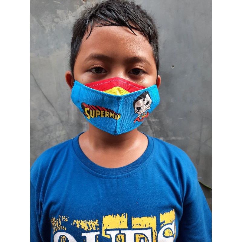 MASKER ANAK KARTUN 3D / MASKER  ANAK KPOP/ TIDAK LUNTUR DAN BERGARANSI ADA 9 VARIAN MOTIF