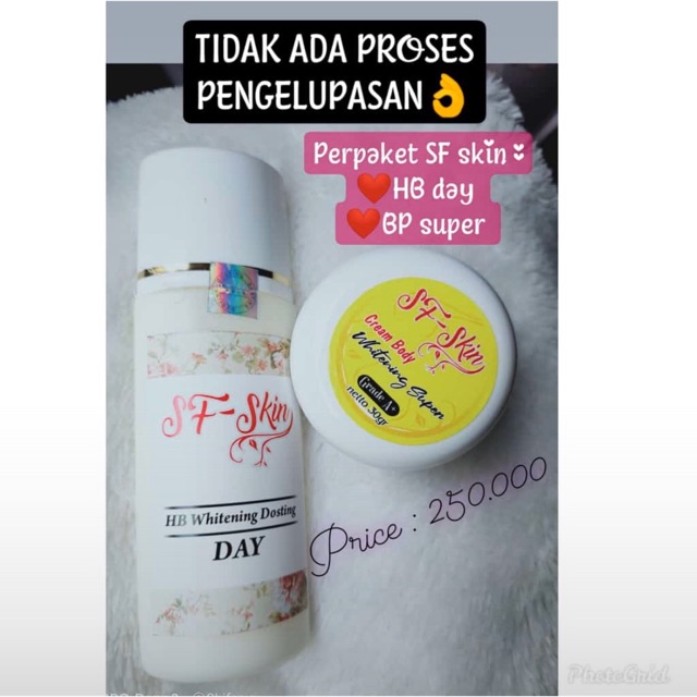 Sf skin body whitening