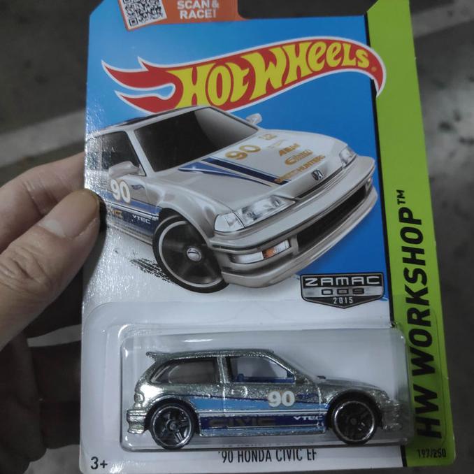 Mudah Hot Wheels 90 Honda Civic Ef Zamac Langka Hotwheels Terlaris