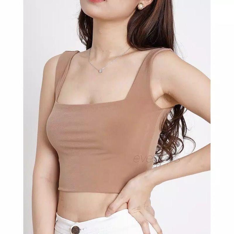 TANKTOP CROP ATASAN WANITA