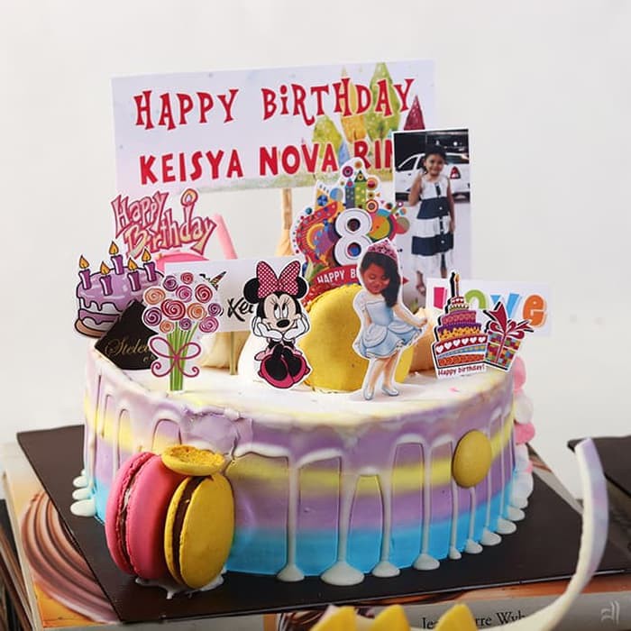 

Kue Ulang Tahun diameter 16 / 20 cm / MOHON BACA KETERANGAN