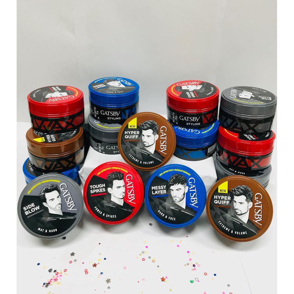 Gatsby Stayling Wax Mat &amp; Hard 25g, 75g | rambut | perawatan rambut