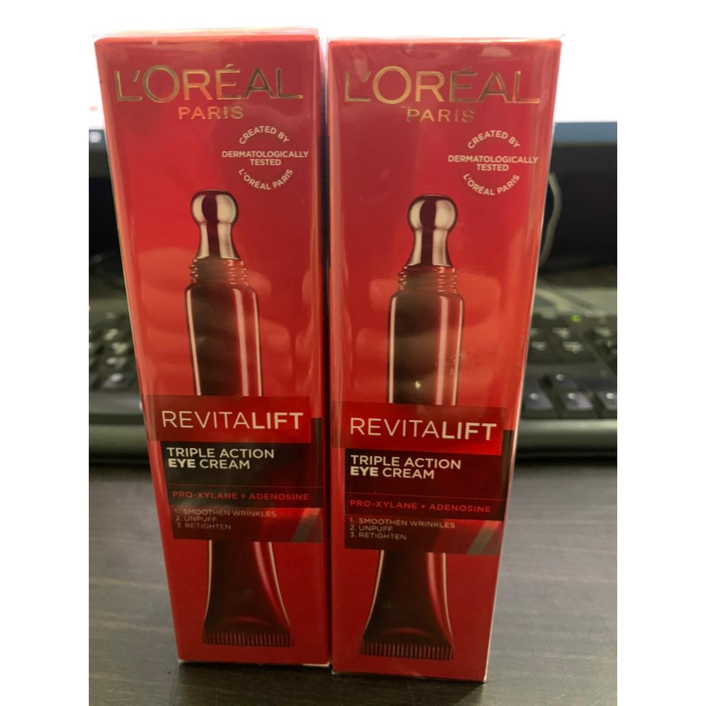 LOREAL REVITALIFT TRIPLE ACTION EYE CREAM 15 ML
