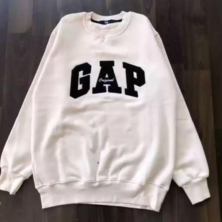 TRX1x1Wl-- SWEATER CREWNECK GAP BORDIR/ CREWNECK GAP BORDIR/SWEATER OBLONG GAP BORDIR/ PRIA/WANITA/T