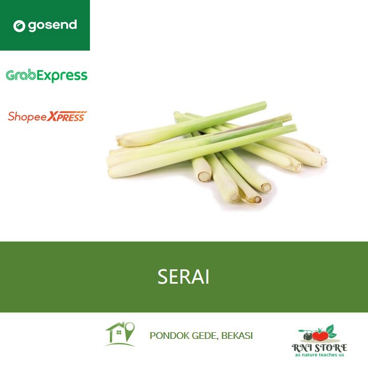 

Rempah - Serai Sereh 250 gram 500 gram