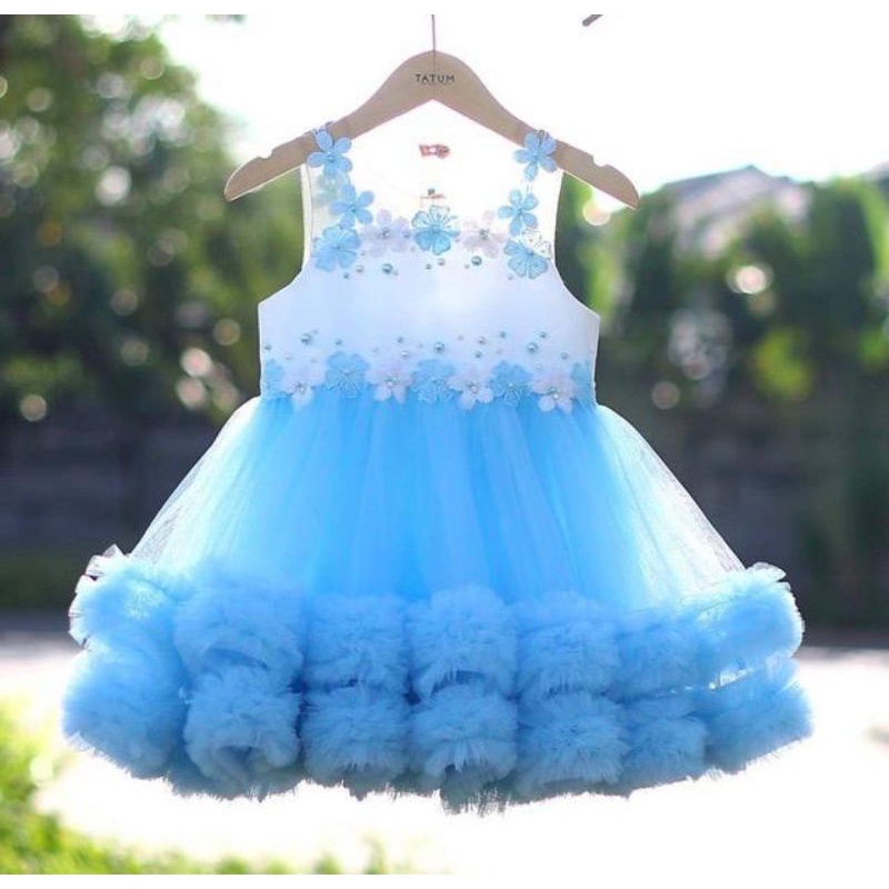 gaun tania request order dress bayi neychan