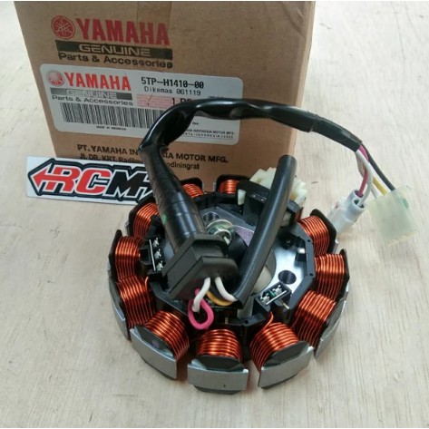 5TP-H1410-00 SPULL SPUL SPOOL SPOL STATOR ASSY JUPITER Z ORI ORIGINAL YAMAHA YGP ASLI