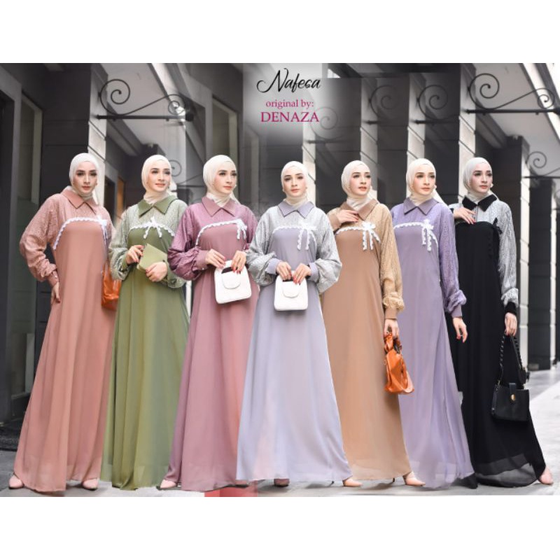 GAMIS NAFESA | BAHAN CERUTY MUIX MALIKA | By DENAZA