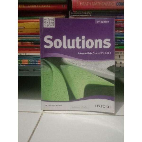 Solutions intermediate student s book ответы