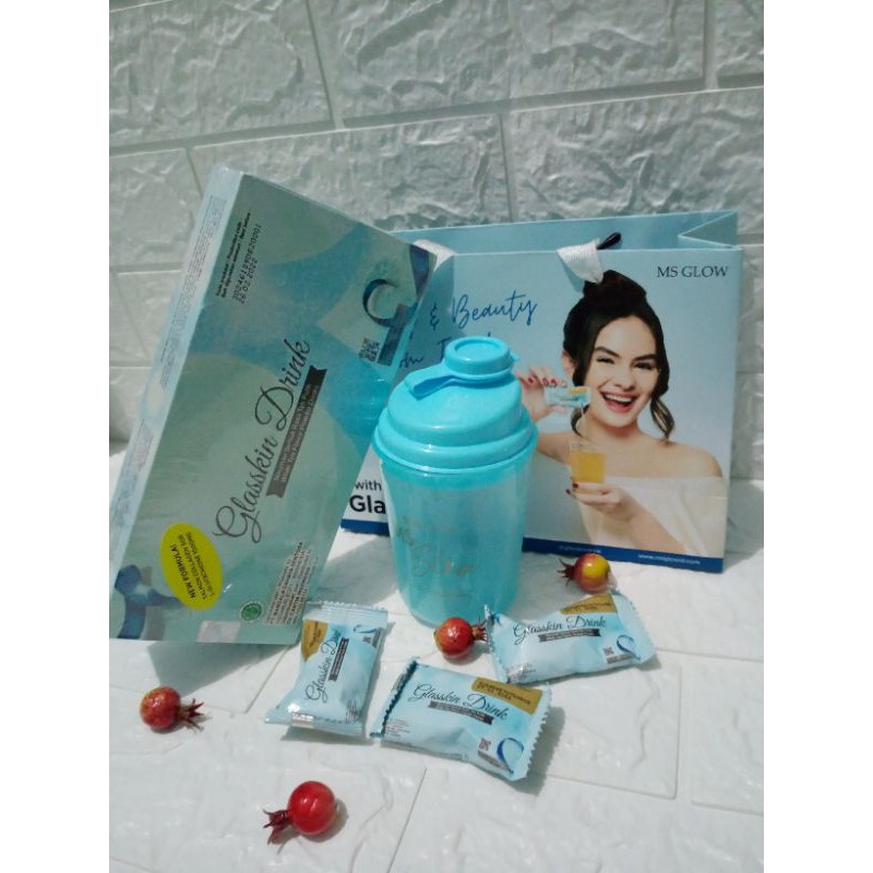 

GLASKIN DRINK minuman Colagen Pencerah Kulit