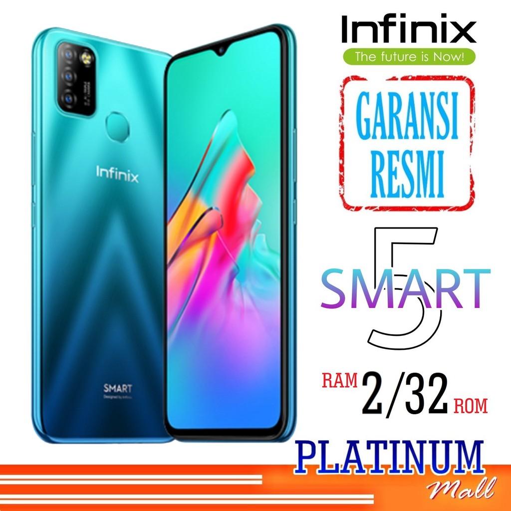 HP INFINIX SMART 5 2/32 3/64 GARANSI RESMI HP