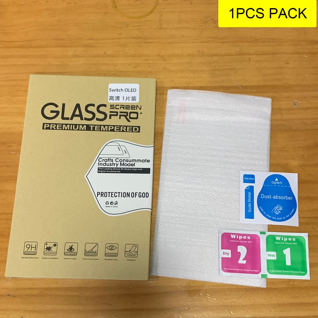 Pelindung Layar Tempered Glass 9h Hd Oled Untuk Nintendo Switch