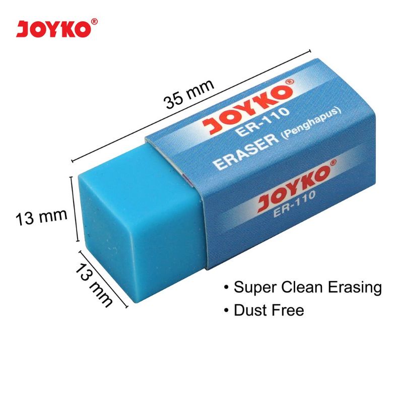 eraser joyko ER110 penghapus warna joyko ER-110 stip joyko