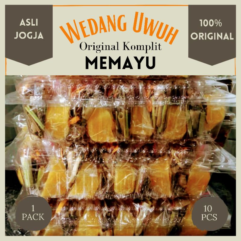 Wedang Uwuh Komplit Original Premium Memayu 1 Pack 10 Pcs