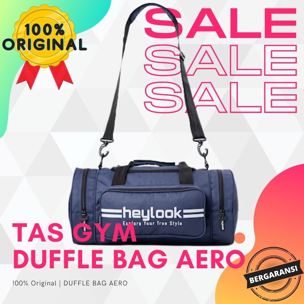 TAS OLAHRAGA TAS GYM TAS FITNESS PRIA SLINGBAG DUFFLE BAG AERO