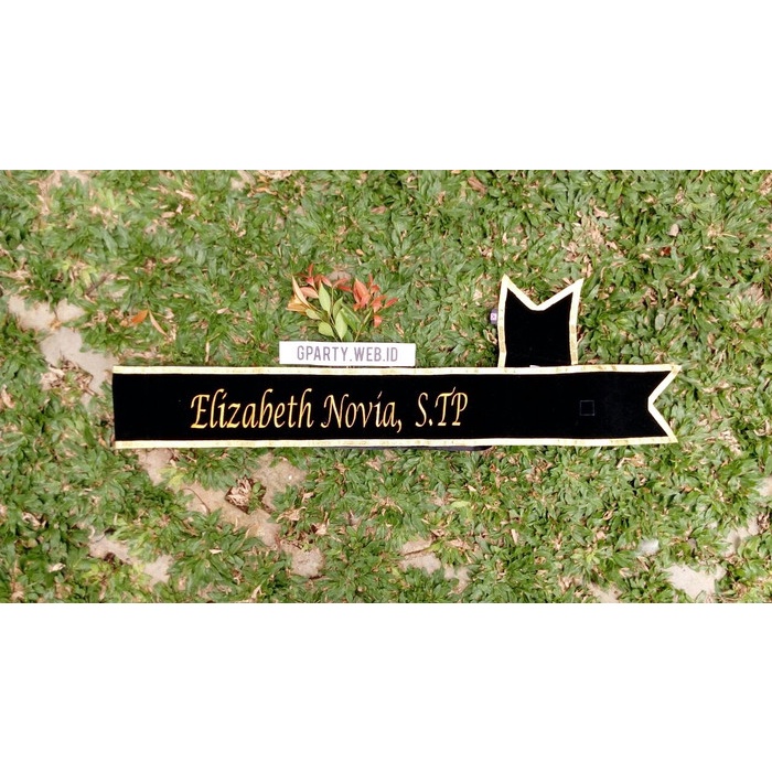 Sash-Selempang- Selempang Sash Bordir Wisuda Murah Depok -Selempang-Sash.
