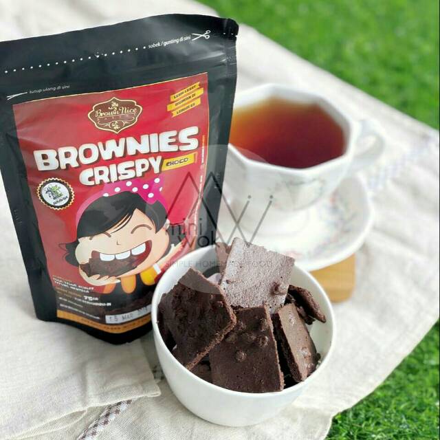 

Brownies Crispy Choco Enak Kue Garing Kering Sehat Premium Enak Alami Homemade