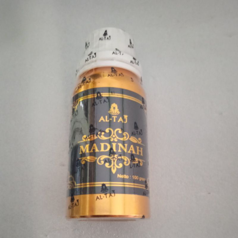 Madinah Al Madinah bibit murni parfume madinah segel al-taj 100 ml 100 gr