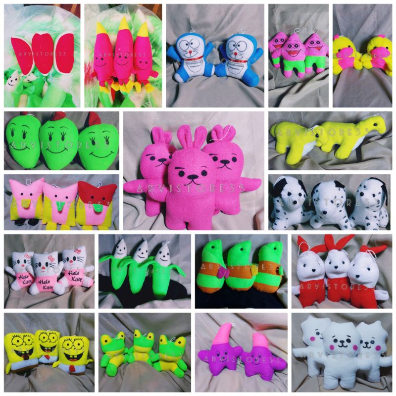 BONEKA ISI MESIN CAPIT 1 BALL/BONEKA MESIN CAPIT 100 pcs/ BONEKA MESIN CAPIT 1BAL