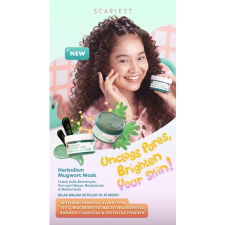 MASKER WAJAH SCARLET
