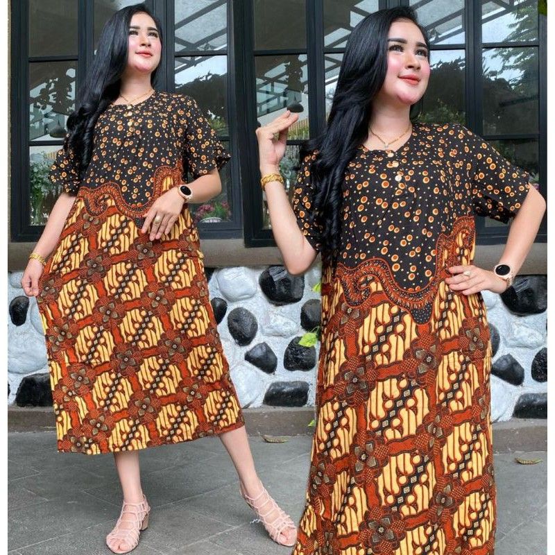 Daster Batik Sogan Busui