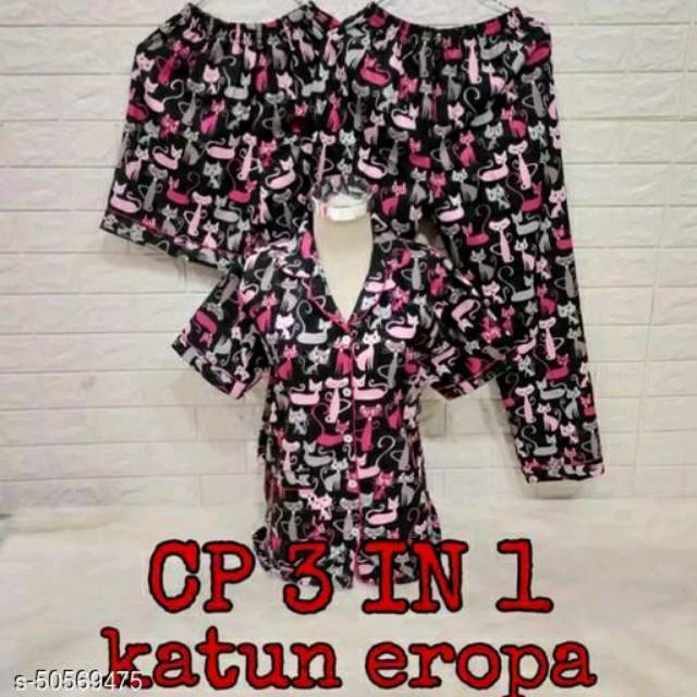 

Piyama Cat Dark Multi Colour