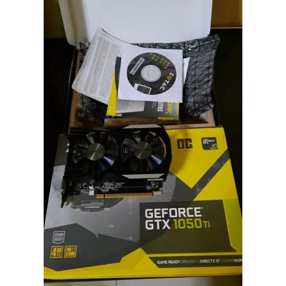 VGA ZOTAC GTX 1050Ti 4GB DDR5 dual fan