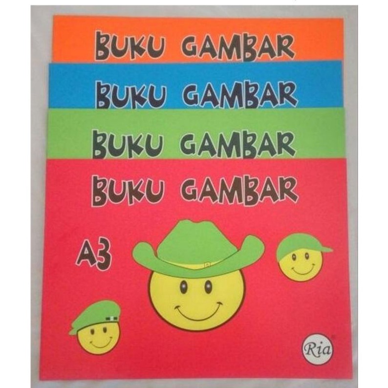 

Ria Buku Gambar A3 - Drawing Book A3