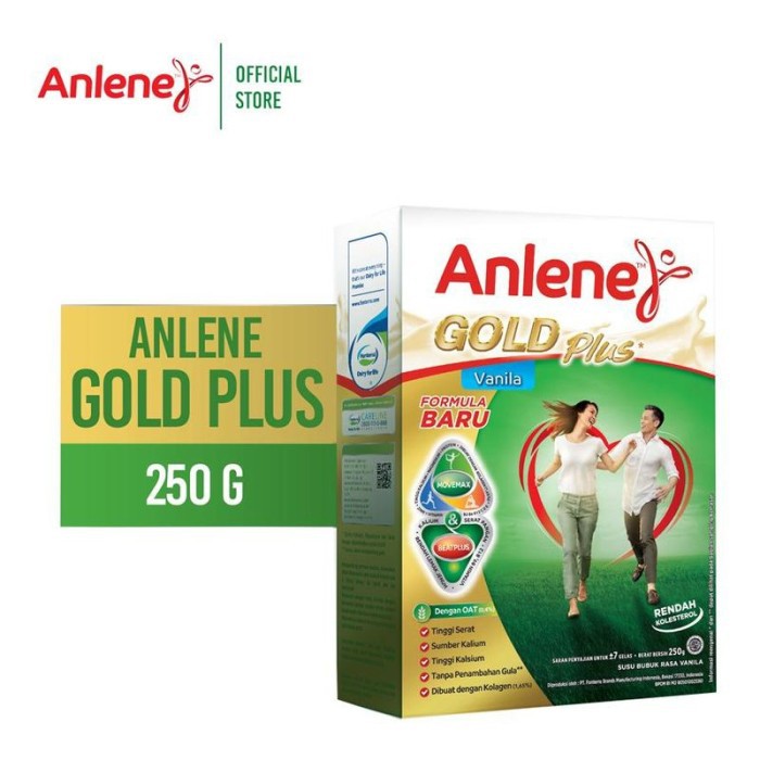 

Anlene Gold Plus Hi-Calcium Vanila 250G